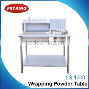 Manual Bread Making Wrapping Powder Operating Table thumbnail-2