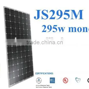 295w Mono Solar Modules With 72pcs 156*156 Mono Cells With CE, TUV, UL, CSA, MCS PV CYCLE thumbnail-1