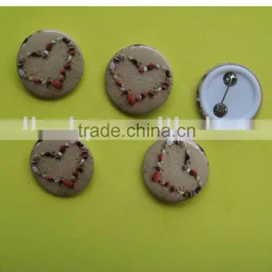 Promotional Gifts for Plastic Badge Button,button Badge With Safety Pin thumbnail-1