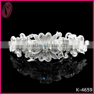 Lovely Beautiful Plain White Flower Hairpins Wedding Pins Hair Clip thumbnail-1