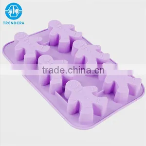 Christmas Promotion Gift Silicone Snowman Cake Mold thumbnail-2