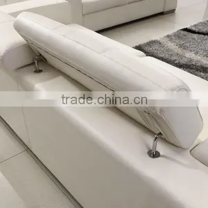 Luxury Living Room Furniture Leather Corner Sofa 2016 thumbnail-2