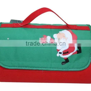 XMAS Gift Folding Disposable Picnic Blanket thumbnail-1