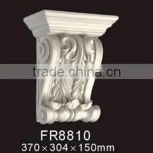 FR8810 PU Exotic Corbels / Building Decoration Material/ White European PU Exotic Corbels thumbnail-1