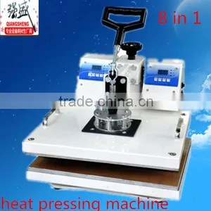 8 in 1 Heat Pressing Machine on Sale Made in China thumbnail-1