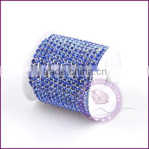 2mm Ss6.5 Rhinestone Crystal Cup Chain Strass Cup Chain thumbnail-1