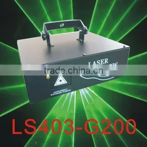 Single Green 200mW Animation Writing Laser Light by Scanner thumbnail-1