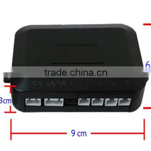 4 Sensors System 12V Car LED Display Parking Reverse Backup Radar Kit + Retail Box thumbnail-1