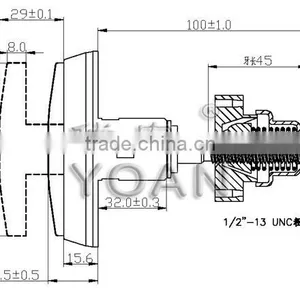 High Quality Tubular Master Key Vending Machine Lock thumbnail-3
