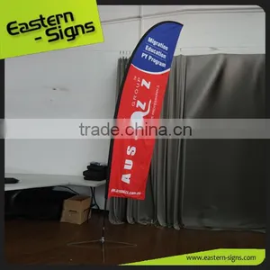 Easyliy Carry Dye Sublimation Wholesale Polyester Feather Banner thumbnail-2
