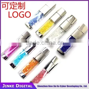 Newest Products Full Capacity OEM Crystal Swivel Usb Flash Drive 8GB 16gb 32gb thumbnail-1