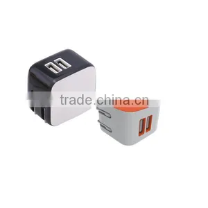 Forza 5.0V/15W Folding Dual USB Charger thumbnail-1
