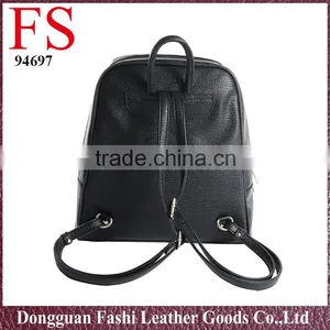 New PU Leather Backpack Lady's Casual Travel Knapsack/ School Bag Women's Fashion Backpack thumbnail-3