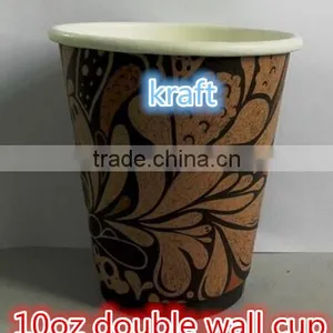 LOGO Printed Paper Cups Single/Double/Ripple Wall for Coffee(8oz/10oz/12oz/16oz) thumbnail-6