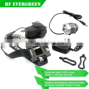 1T6 Bicycle Light HeadLight 3/5 Mode Waterproof Bike Camping Outdoor Light With 8.4v 4800mAh Battery thumbnail-1