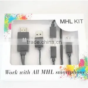 Cabletolink MHL KIT to HDMImedia Adapter 1080p Micro 5pin USB for Android Phones Tablets thumbnail-6