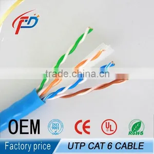 High Quality Factory Price Bare Copper/CCA/CCAG 3m Cat6 Lan Cable thumbnail-6