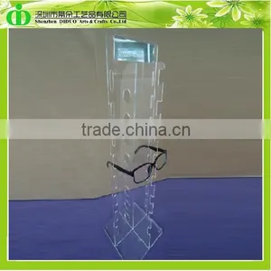 DDU-0002 Wholesales Clear Plexiglass Display Stand, Plexiglass Eyewear Display Stand, Plexiglass Glasses Display Stand thumbnail-4