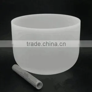 Chakra Tuned Quartz Crystal Singing Bowls With O-ring thumbnail-3