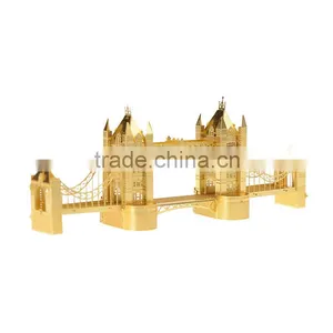 3D Londun Tower Bridge Jigsaw Puzzle thumbnail-1