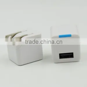 Custom New Product 5V/1A Foldable Mobile Phone Portable Usb Travel Charger thumbnail-3