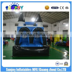 High Quality Popular Giant Castle Inflatable Combo Bouncer for Children thumbnail-1