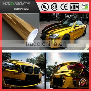 High Quality Car Wrap Chrome Blue Car Wrap Vinyl Air Bubble Free Wrapping Sticker thumbnail-2