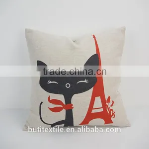 Cat Design Cushion Sofa Decorative Cushion Cover Chair Seat Throw Cushion Pillow thumbnail-1