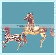 Brass Horse Statue , Brass Animal Figures , Statue , Sculptures thumbnail-1