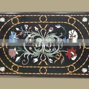 Inlay Marble Table Top , Marble Inlay Dining Table thumbnail-1