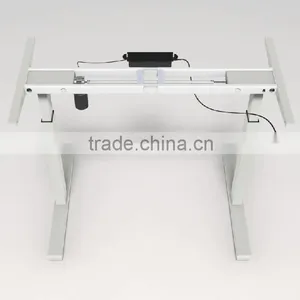 Ergonomic Electric Metal Height Adjustable Office Desk/ Table/ Workstation for All Market thumbnail-4