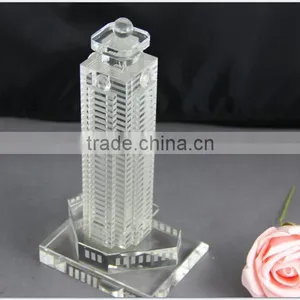 Hot Sale Crystal Building Professional Custom Crystal Model Tower thumbnail-1
