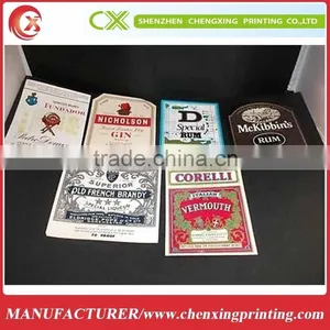Design Wine Label Industiral Use Wine Bottle Sticker Label thumbnail-1