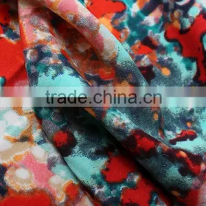 High Density 100% Polyester Satin Plain Soft Fabric for Dress Wedding Garment thumbnail-1
