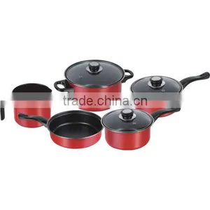 8 Pcs High Quality Carbon Steel Cookware Sets thumbnail-1