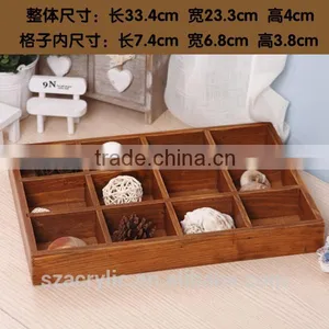 Man Make Multifunction High Quality Customized Wooden Box Without Lid thumbnail-4