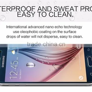 S6edge Tempered Glass,Two Arc Edge Screen Protector,Glass Full Body Covered Curved Screen Protector for Samsung Galaxy S6 Edge thumbnail-1