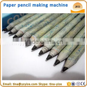 Newspaper Paper Pencil Making Machine / Machine Make Pencil thumbnail-1