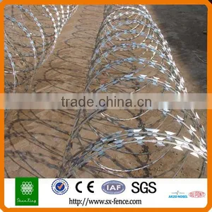 Low Price Cross Razor Wire Concertina Wire For Sale thumbnail-3