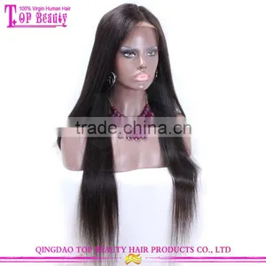Fashion Wholesale 6A Grade 100% Russian Virgin Hair Wigs Natural Color Hair Wigs for Young Women thumbnail-2