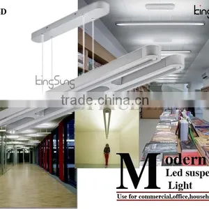 2 T5Tubes / LED SMD Suspended Ceiling Office Lighting 2*28w/2*18w thumbnail-2