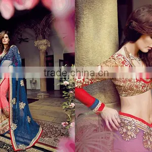 Lengha Saree Online Shopping thumbnail-3