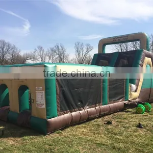 12 Years Factory Inflatable Obstacle Courses/inflatble Tunnel Obstacle Adults Interesting Kids Inflatable Bouncer Obstacle thumbnail-3