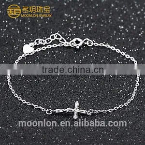 Wholesale 925 Sterling Silver Cubic Zirconia Bracelets, the Bangles Manufacturer thumbnail-2