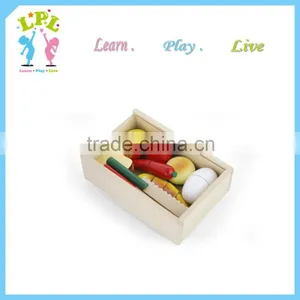 Nursery School Toys Kids Play Kitchen Fake Food Dinner for Education thumbnail-5