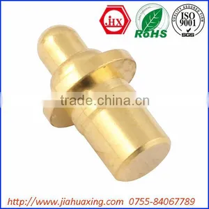 Precise Customized Pogo Pin, Flat Bottom Battery Spring Connector thumbnail-1