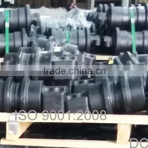 Kainuo DCT Single and Double Flanges Excavator Track Roller Road Wheel for Caterpilar Excavating Machine thumbnail-1