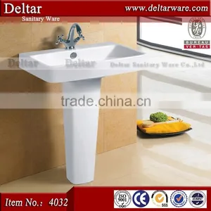 Chaozhou Toilet Factory Direct Ceramic Pedestal Wash Basin thumbnail-6