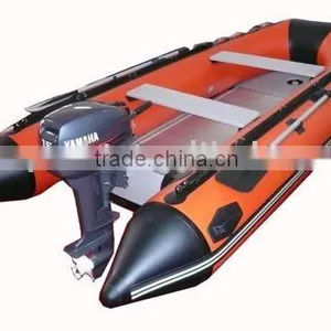 Inflatable Rescue Rubber Aluminum Floor Boat thumbnail-1