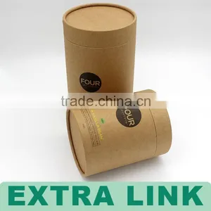 China Supplier Customized Logo Wacth Box Round Krfat Paper Box Watch Packaging Box thumbnail-1